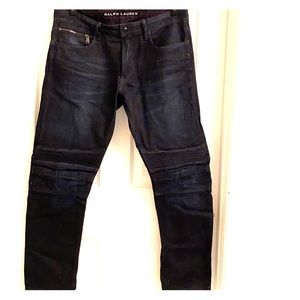 Ralph Lauren Black Label Moto Jeans-NEW